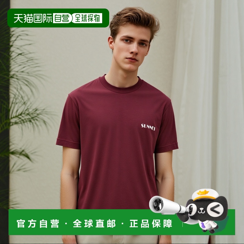 韩国直邮SUNNEI 男士SN2PXH01APJE130387LOGO PRINTED SHORT SLEE