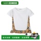 Short 香港直邮BURBERRY dres AW2025 白色 男童T恤 8117403A1464
