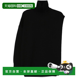 AA9G0023M925A 1h可退 不对称毛衣 女士 black黑色 香港直邮Alaia