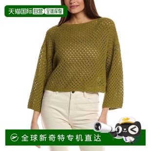 yorkLafayette 自营 new lafayette 148纽约开针亚麻混纺毛衣 148