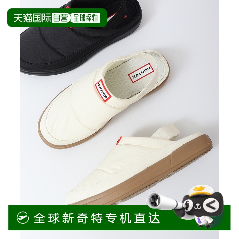 1h可退 日本直邮HUNTER 女士夏季户外/室内可穿高跟带脚跟拖鞋 UA