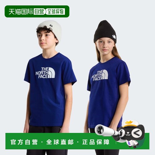 欧洲直邮The North Face北面 Evolution Half Dome男孩棉质T恤