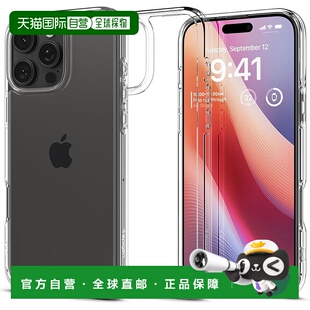 【日本直邮】SPIGEN iPhone16Pro手机透明壳 耐冲击 ACS08121