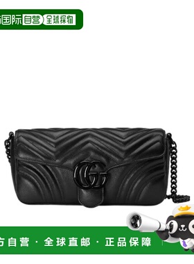 自营Gucci GG MARMONT 古驰链条包单肩包 734814AABS1