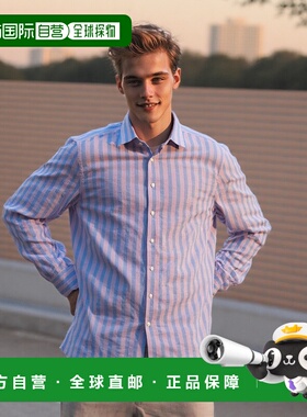 1h可退 香港直邮Etro 艾特罗 男士 条纹衬衫 MRIB000299TR336