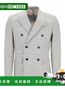 香港直邮VERSACE 男士夹克 10166041A112641EB60 AW2024 灰色