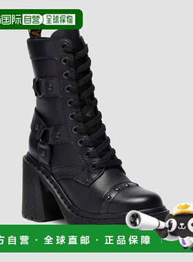 自营欧洲直邮DrMartens马丁大夫 Chesney Harness女士Sendal皮革