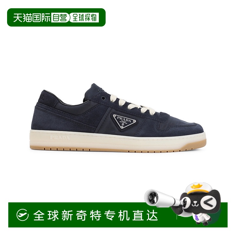 1h可退 香港直邮PRADA 男士运动鞋 2EE364FD002D7RF0355BLEU1 AW2