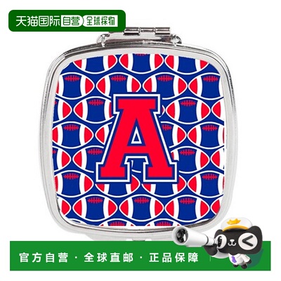 自营 Carolines Treasures CJ1076-ASCM 字母 A 足球哈佛深正品