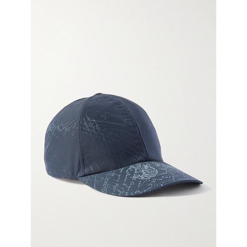 Berluti 伯尔鲁帝 男士 Scritto-Jacquard 斜纹棒球帽 T26CA47