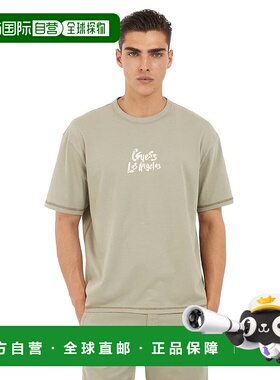 日本直邮Guess SS Cn Patch At Back Tee 短袖T恤 [GU1432EM03218