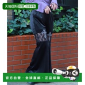 蕾丝拼接灯芯绒阔腿裤 1h可退 POETIQUE 女装 日本直邮axes femme