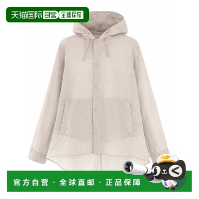 自营our legacy黑色Rover衬衫连帽Cupro夹克-灰色 美国奥莱直发