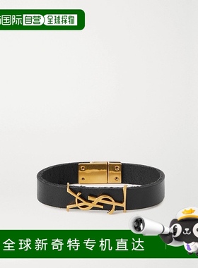1h可退 香港直邮潮奢 Saint Laurent 圣罗兰 女士 Opyum 皮革金色