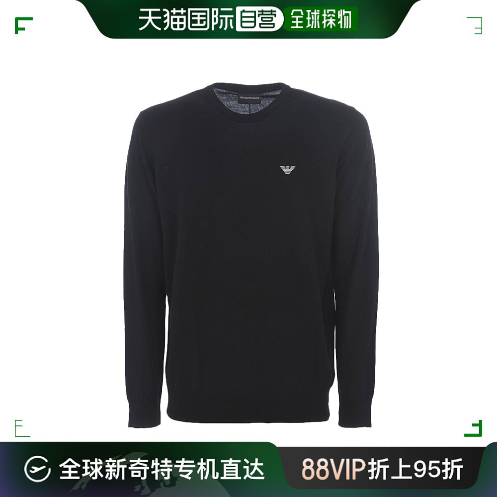 香港直邮EMPORIO ARMANI男士黑色套头衫 3H1MYH-1MD0Z-0999