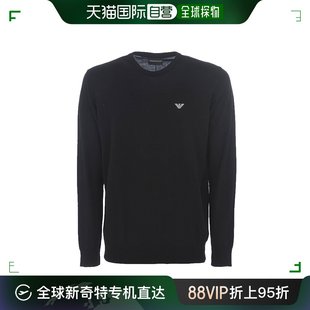 3H1MYH 黑色套头衫 男士 香港直邮EMPORIO 1MD0Z ARMANI 0999