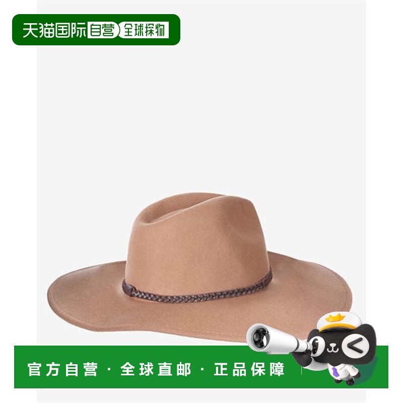 1h可退 香港直邮潮奢 Barbour 巴伯尔 女士 Tack 软呢帽 brown棕