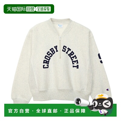 日本直邮Champion 女士Reverse Weave(R)半拉链运动衫 [25FW(CW-C