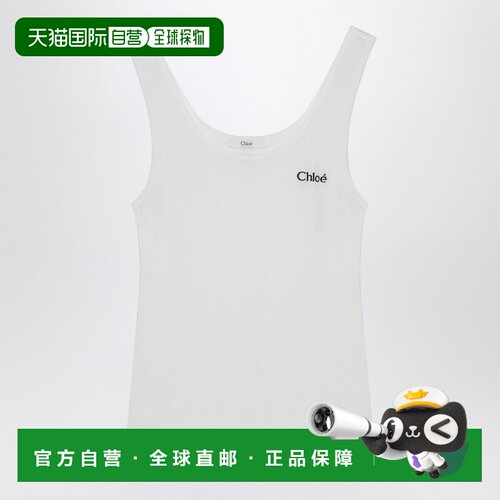 香港直邮Chloe 蔻依 女士 CON 徽标背心上衣 25SJH12180101