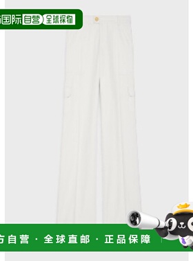 1h可退 香港直邮Celine 思琳 女士 腰带环工装裤 RP00Q547Z