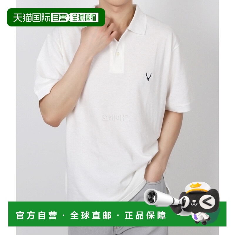 韩国直邮SOUTH2 WEST8 OT614-A 男士短袖Polo衫 珠地网眼棉质 夏
