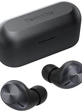 日本PanasOnic松下 无线耳机 小型蓝牙全点黑色 EAH-AZ40-K