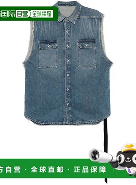 香港直邮RICK OWENS 女士外套 DU01E3764DWB06WASHEDINDIGO