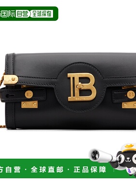 1h可退 香港直邮潮奢 Balmain 巴尔曼 女士 黑色 B-Buzz Pouch 23