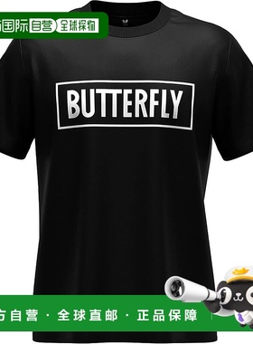 【日本直邮】蝴蝶乒乓球比赛衬衫 BL T恤 III 黑色 47210