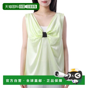 韩国直邮Baserange 棕褐色上衣（柠檬绿） (TOSE-SS-SU25) 无袖的