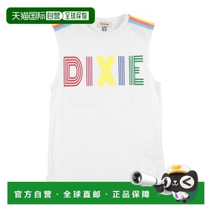 香港直邮潮奢 white白色 Dixie 背心上衣童装 舒适时 男童 1h可退