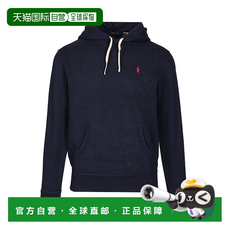 1h可退 香港直邮polo ralph lauren 男士 上装T恤长袖卫衣连帽