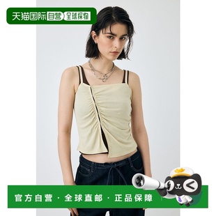 SHEER性感背心吊带 LAYERED 日本直邮MOUSSY DOUBLE