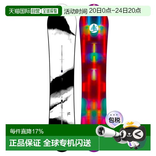 欧洲直邮BURTON Family Tree Alekesam Camber 滑雪板