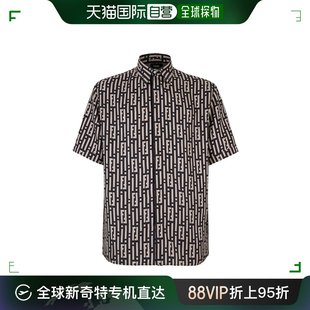 Fendi 芬迪 男士 FS0795AQID 香港直邮潮奢 Stripes图案衬衫