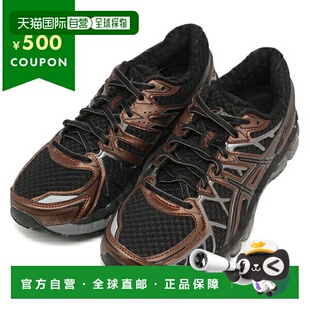 日本直邮ASICS GEL-KAYANO 20 运动鞋黑色和棕色男女通用ASICS 12