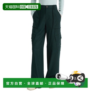 Leg Raver blue Flannel 美国 Pant Wide Blend 自营Vince Wool