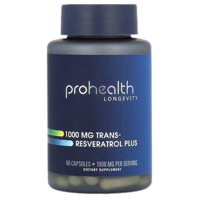 香港直邮ProHealth Longevity,加强吸收作用的反式白藜芦醇，500