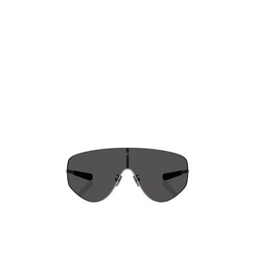 MONCLER 男士太阳镜 4011T101687 AW2025 黑色 徽标太阳镜