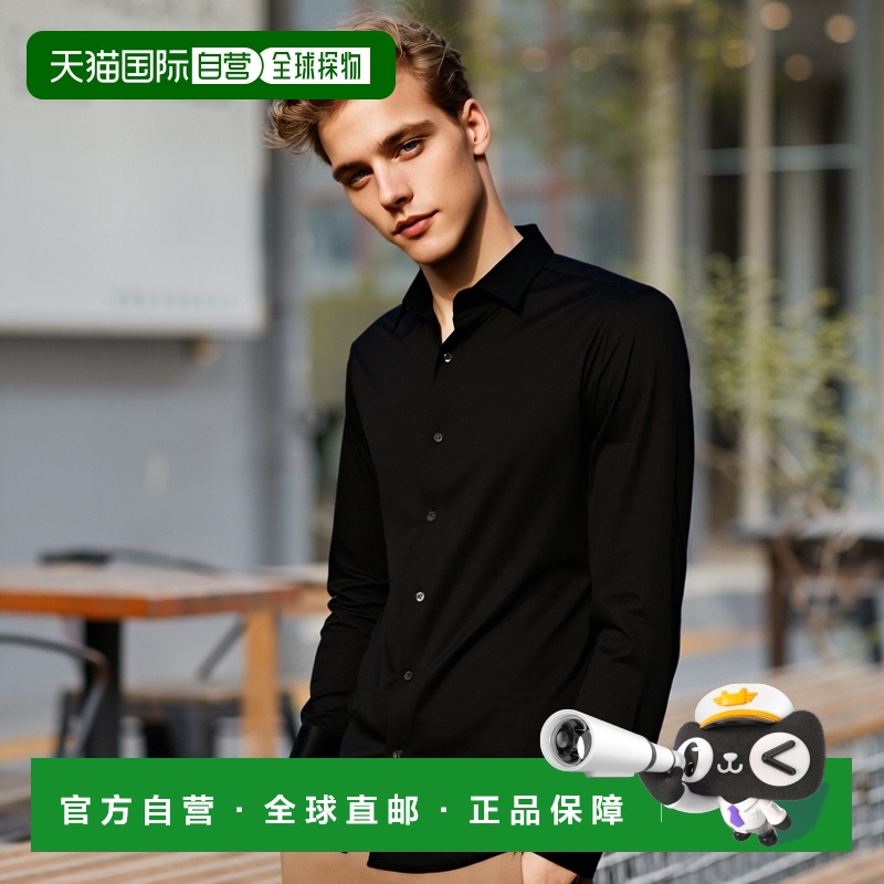 1h可退 香港直邮EMPORIO ARMANI 男士衬衫 8N1CG11JUVZ0999 SS202