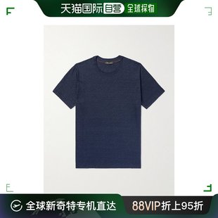 Loro Piana 诺悠翩雅 FAL5748 香港直邮潮奢 男士 亚麻T恤