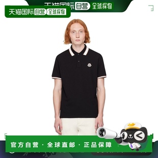 盟可睐 黑色双扣 香港直邮Moncler 男士 J20918A0001889A Polo 衫