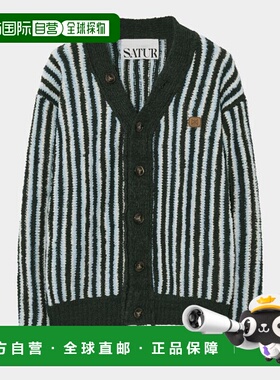 韩国直邮SATUR设计师款大气简约日常休闲个性开衫SA23FWMK36GN