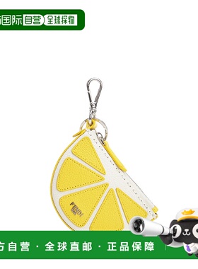 香港直邮FENDI 女士钥匙扣 7AP098APDQF08NI AW2025 黄色 Charm L