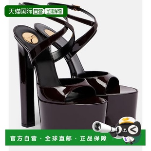 1h可退 香港直邮Saint Laurent 圣罗兰 女士 Rossy 160 漆皮防水