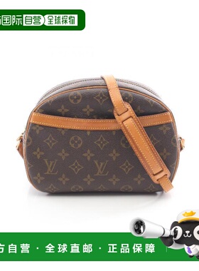 日本直邮中古LV路易威登女包B级9新Blower苹果包涂层/防水帆布斜