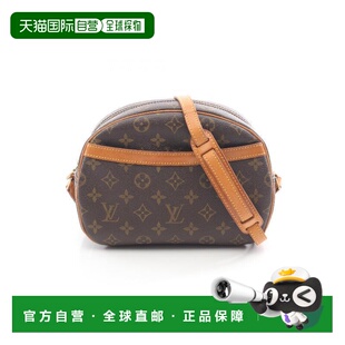 日本直邮中古LV路易威登女包B级9新Blower苹果包涂层/防水帆布斜