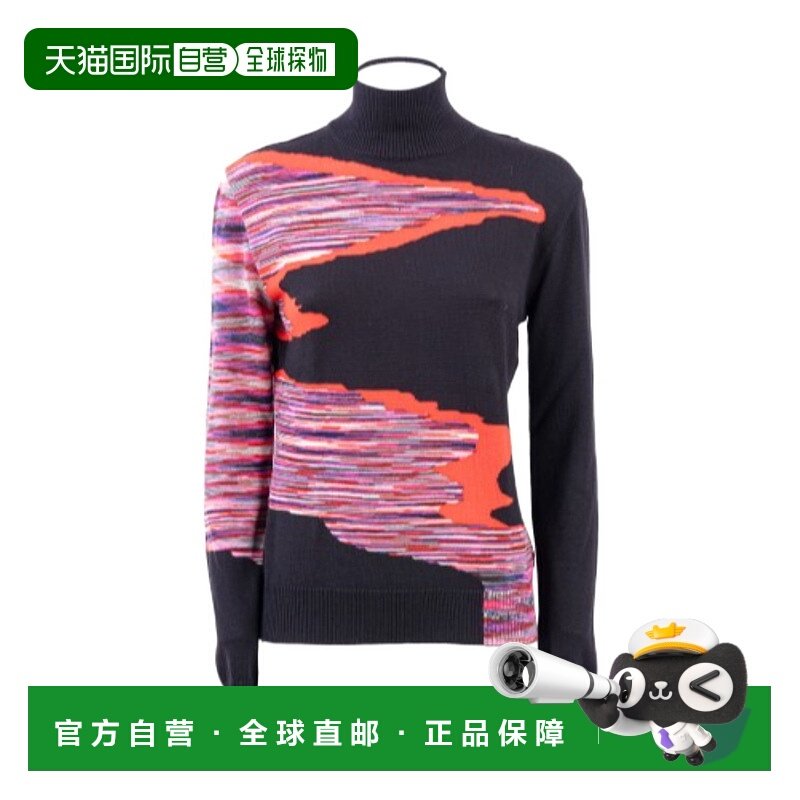 香港直邮Missoni 高领长袖女装毛衣 DS23WN0BBK025Q