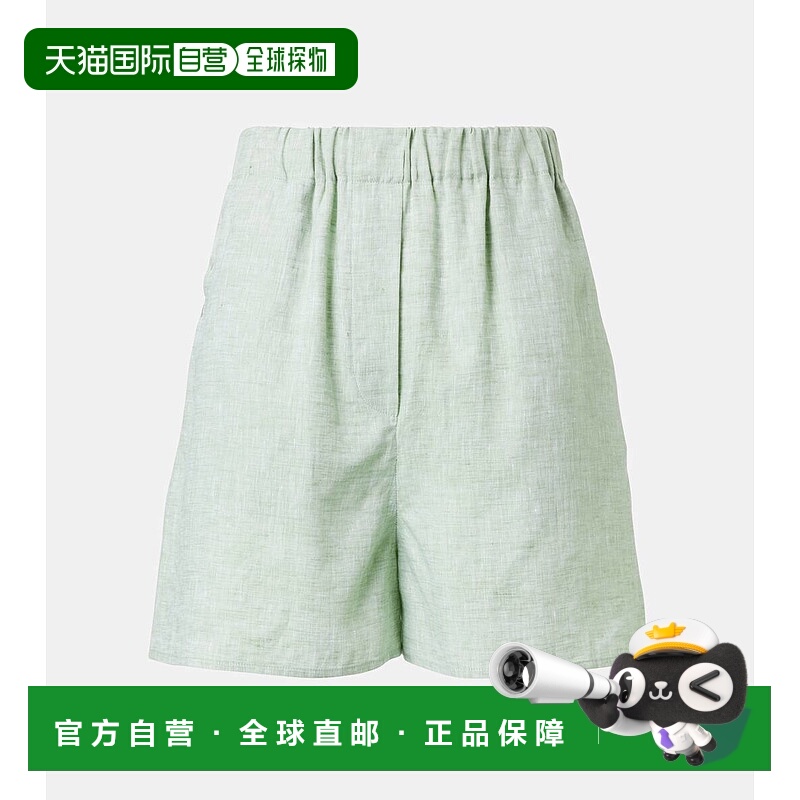 1h可退 香港直邮潮奢 Loro Piana 诺悠翩雅 女士 Angelo 高腰亚麻