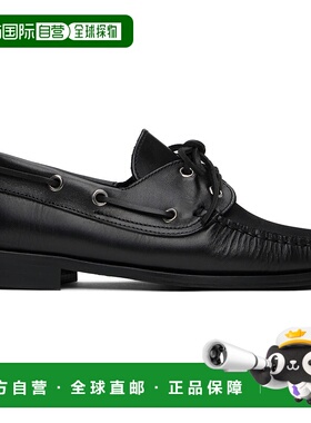 1h可退 香港直邮潮奢 aeyde 女士 黑色 Harris Calfskin 乐福鞋 A